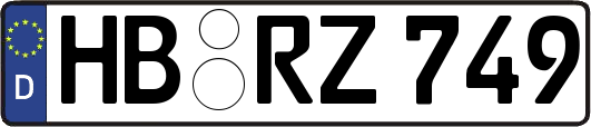 HB-RZ749