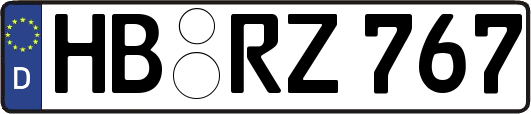 HB-RZ767