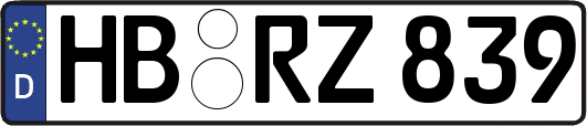 HB-RZ839