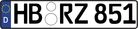 HB-RZ851