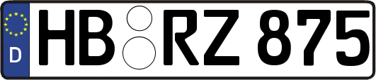 HB-RZ875
