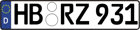 HB-RZ931