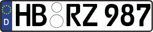 HB-RZ987