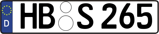HB-S265