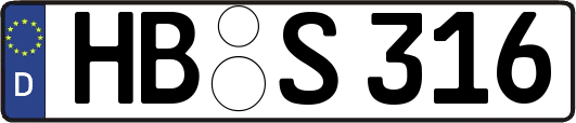 HB-S316