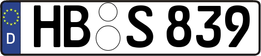 HB-S839