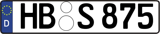 HB-S875