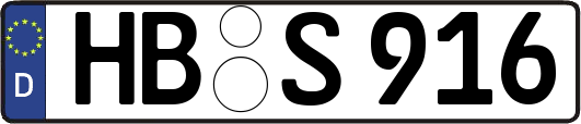 HB-S916
