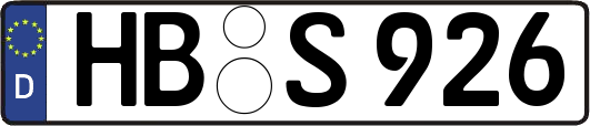 HB-S926