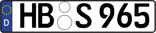 HB-S965