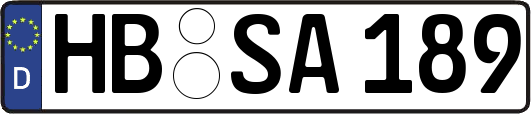 HB-SA189