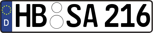 HB-SA216