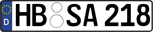 HB-SA218