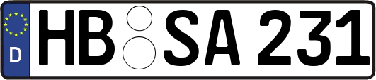 HB-SA231