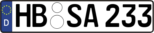 HB-SA233