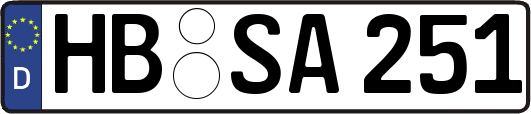 HB-SA251