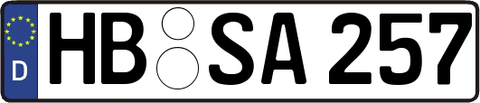 HB-SA257