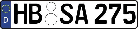 HB-SA275