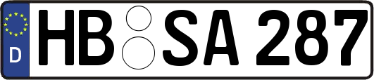 HB-SA287