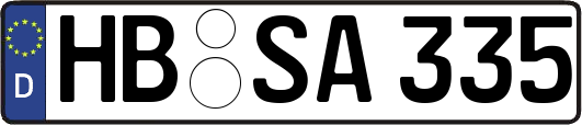 HB-SA335