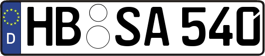 HB-SA540