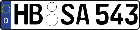HB-SA543