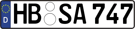HB-SA747