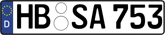 HB-SA753