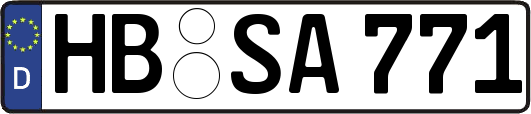 HB-SA771