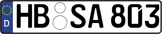HB-SA803