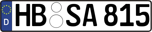 HB-SA815