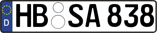 HB-SA838