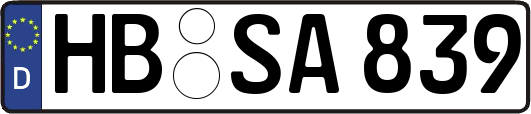 HB-SA839