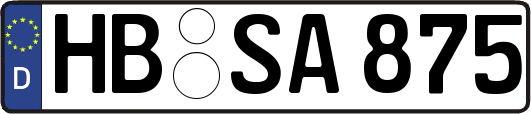 HB-SA875