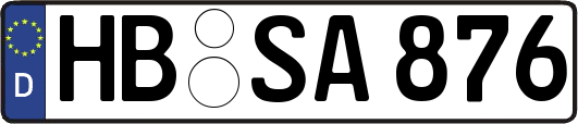 HB-SA876