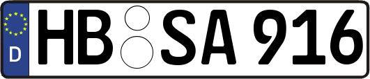 HB-SA916