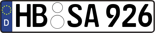 HB-SA926
