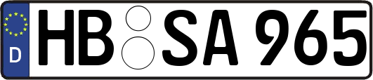 HB-SA965