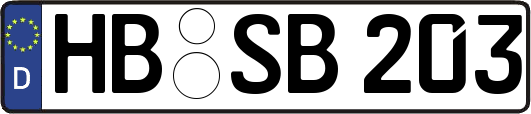 HB-SB203