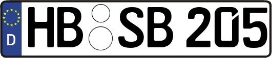 HB-SB205