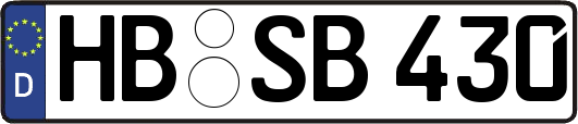 HB-SB430