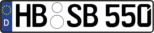 HB-SB550