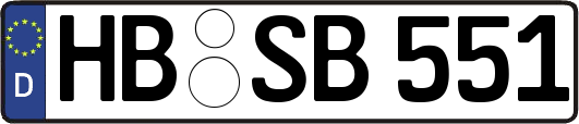 HB-SB551