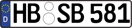 HB-SB581