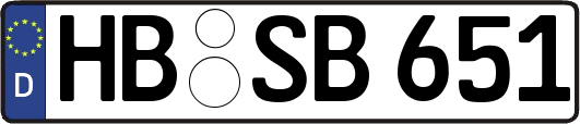 HB-SB651