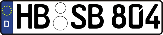 HB-SB804