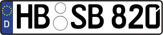 HB-SB820