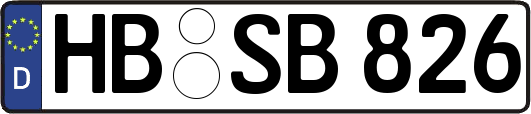 HB-SB826