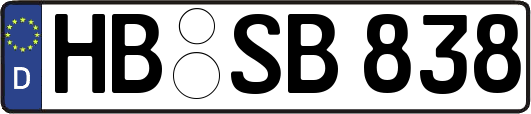 HB-SB838