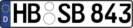 HB-SB843